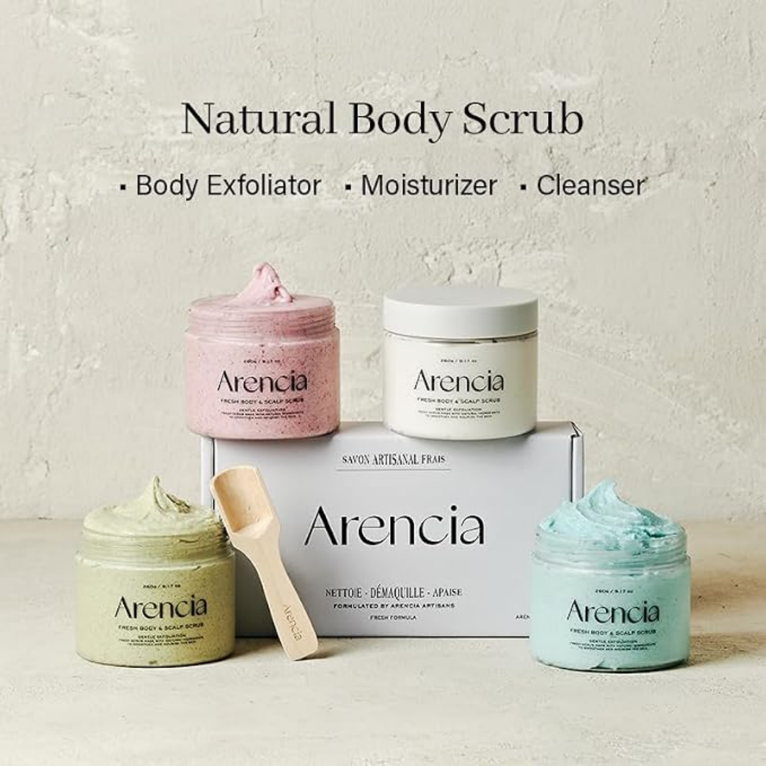 Arencia Fresh Cloud Body & Scalp Scrub 260g