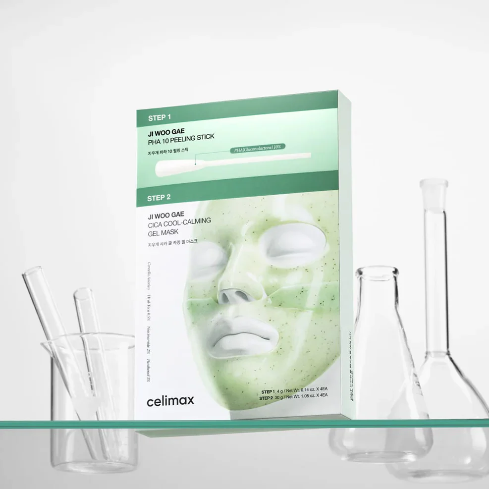 Celimax Ji Woo Gae Cica Pha Peel 2-Step Gel Mask 1Pcs