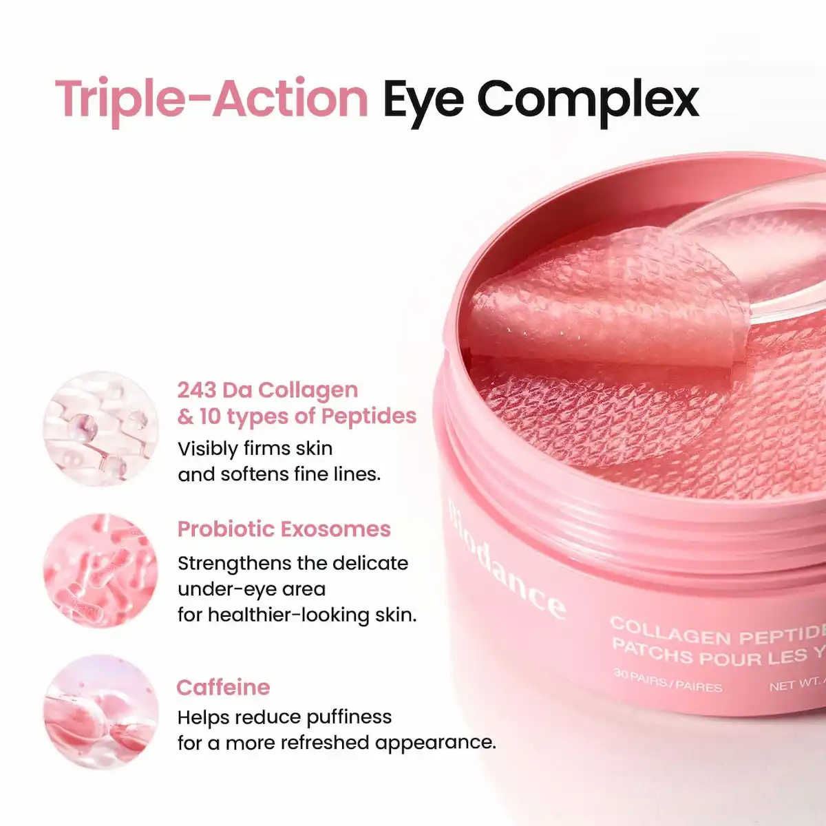 Biodance Collagen Peptide Eye Patches 30 Pairs