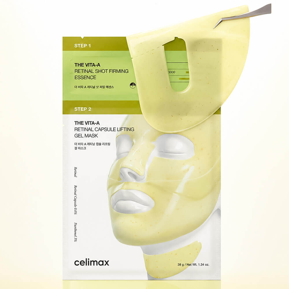 Celimax The Vita-A Retinal Shot Tightening 2-Step Gel Mask 1Pcs