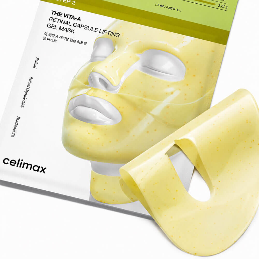 Celimax The Vita-A Retinal Shot Tightening 2-Step Gel Mask 1Pcs