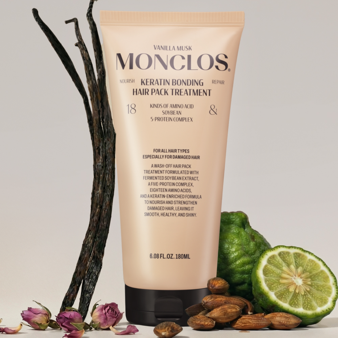 Monclos Keratin Bonding Hair Pack Treatment 180ml