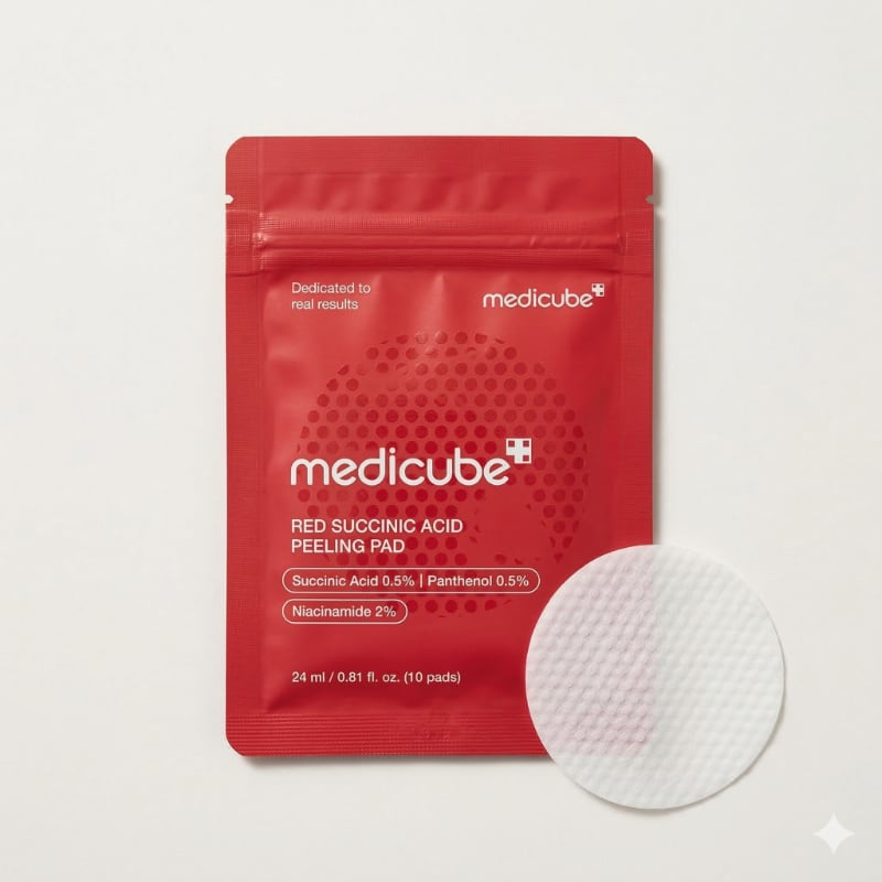 Medicube Red Succinic Acid Peeling Pad