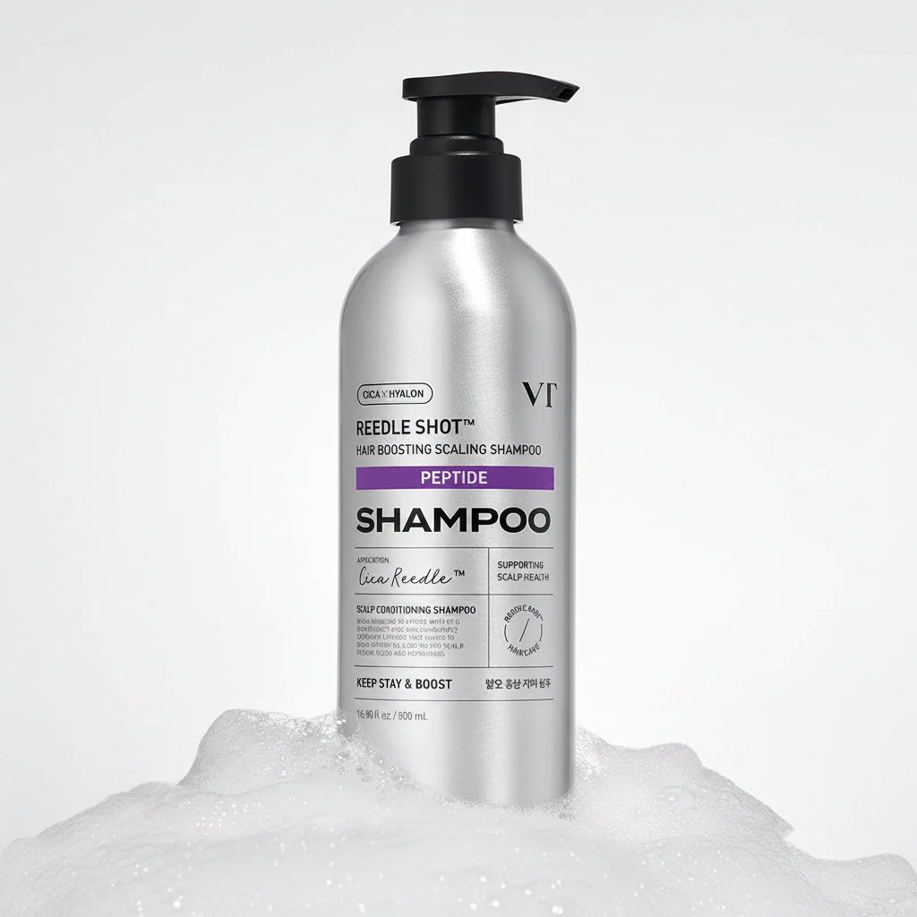 VT Cosmetics Reedle Shot Hair Boosting Scaling Shampoo 500ml