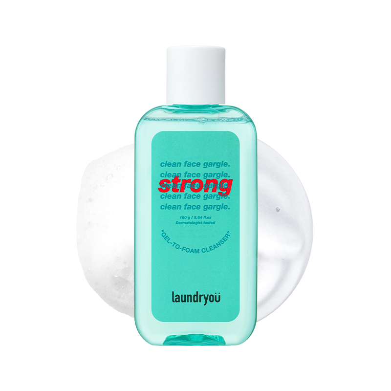 Laundryou Clean Face Gargle Gel-to-Foam Cleanser 160g