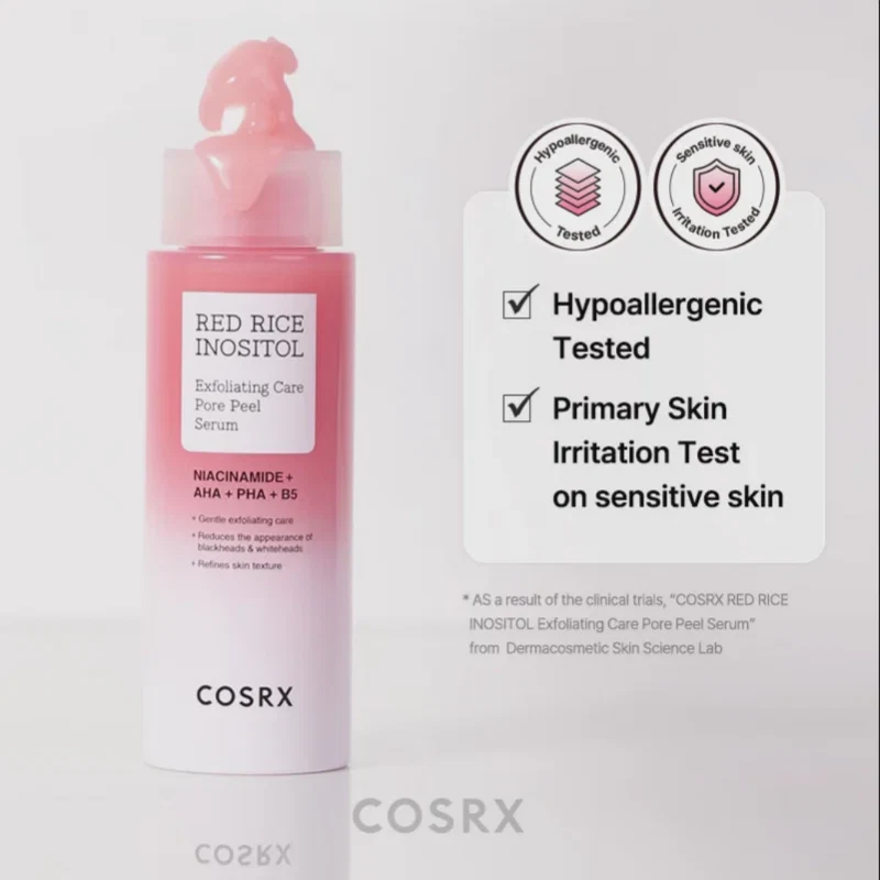 Cosrx Red Rice Inositol Exfoliating Care Pore Peel Serum 80ml