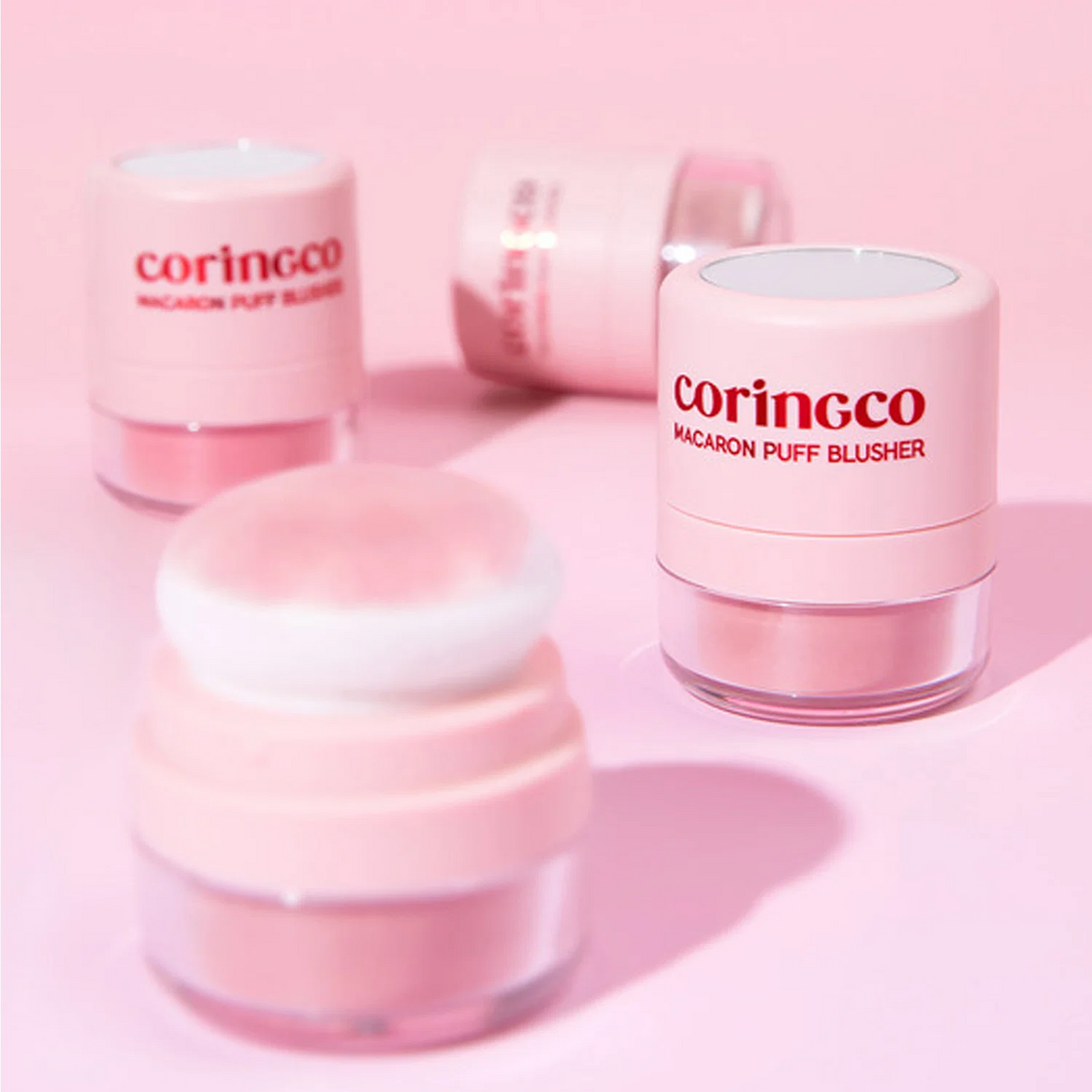 Coringco Macaron Puff Blusher