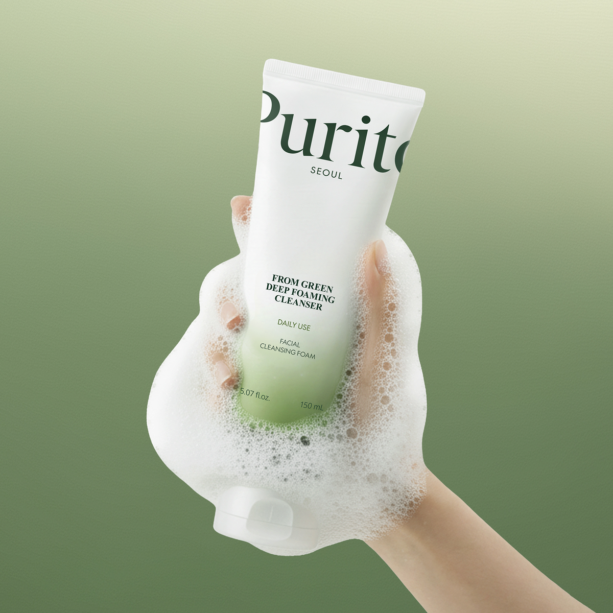 Purito From Green Deep Foaming Cleanser 150ml