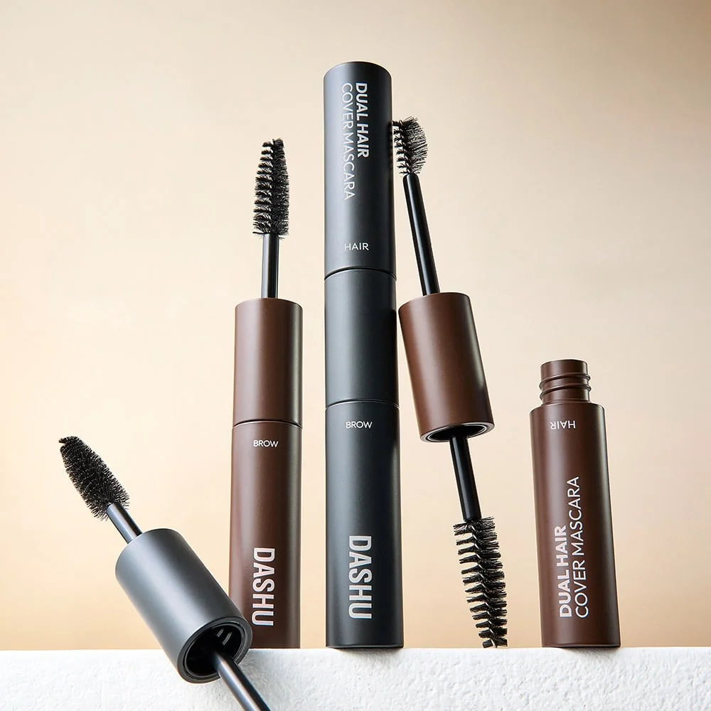 Dashu Daily Dual Hair Cover Mascara Natural Black