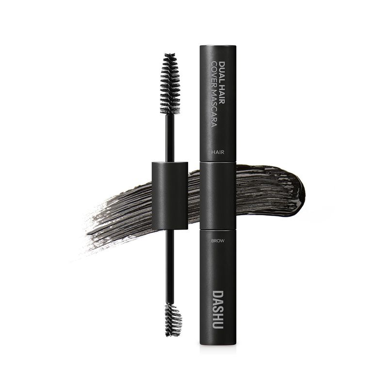 Dashu Daily Dual Hair Cover Mascara Natural Black