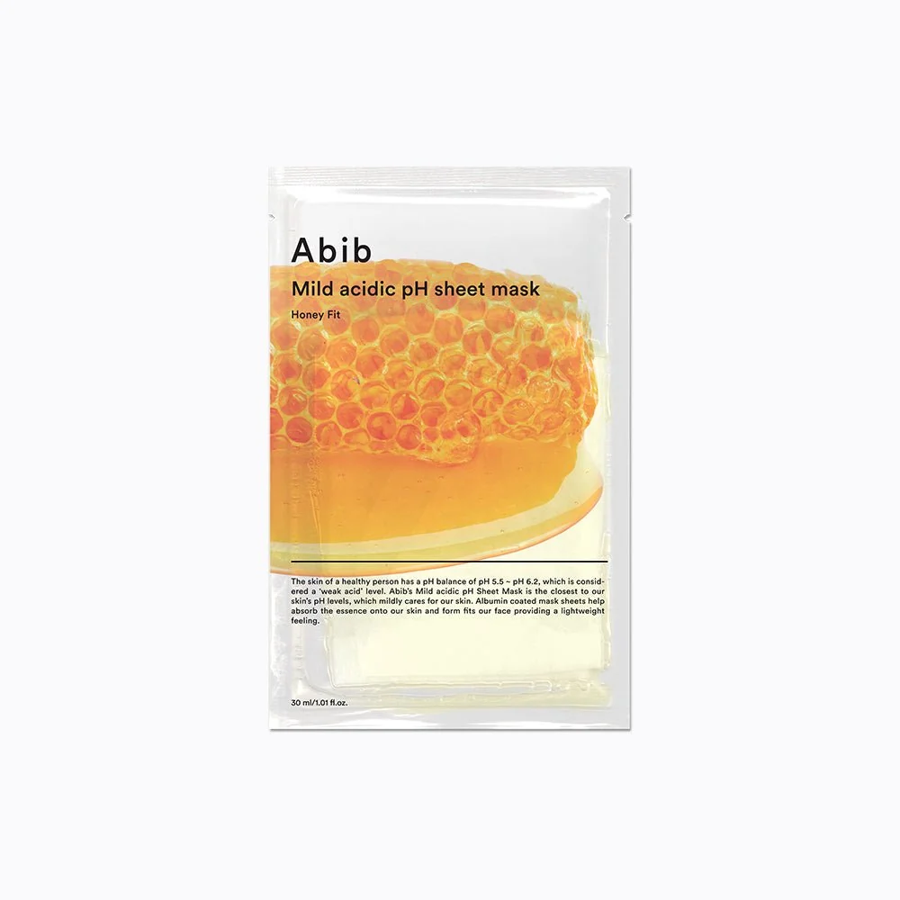Abib Mild Acidic PH Sheet Mask Honey Fit 1Pcs