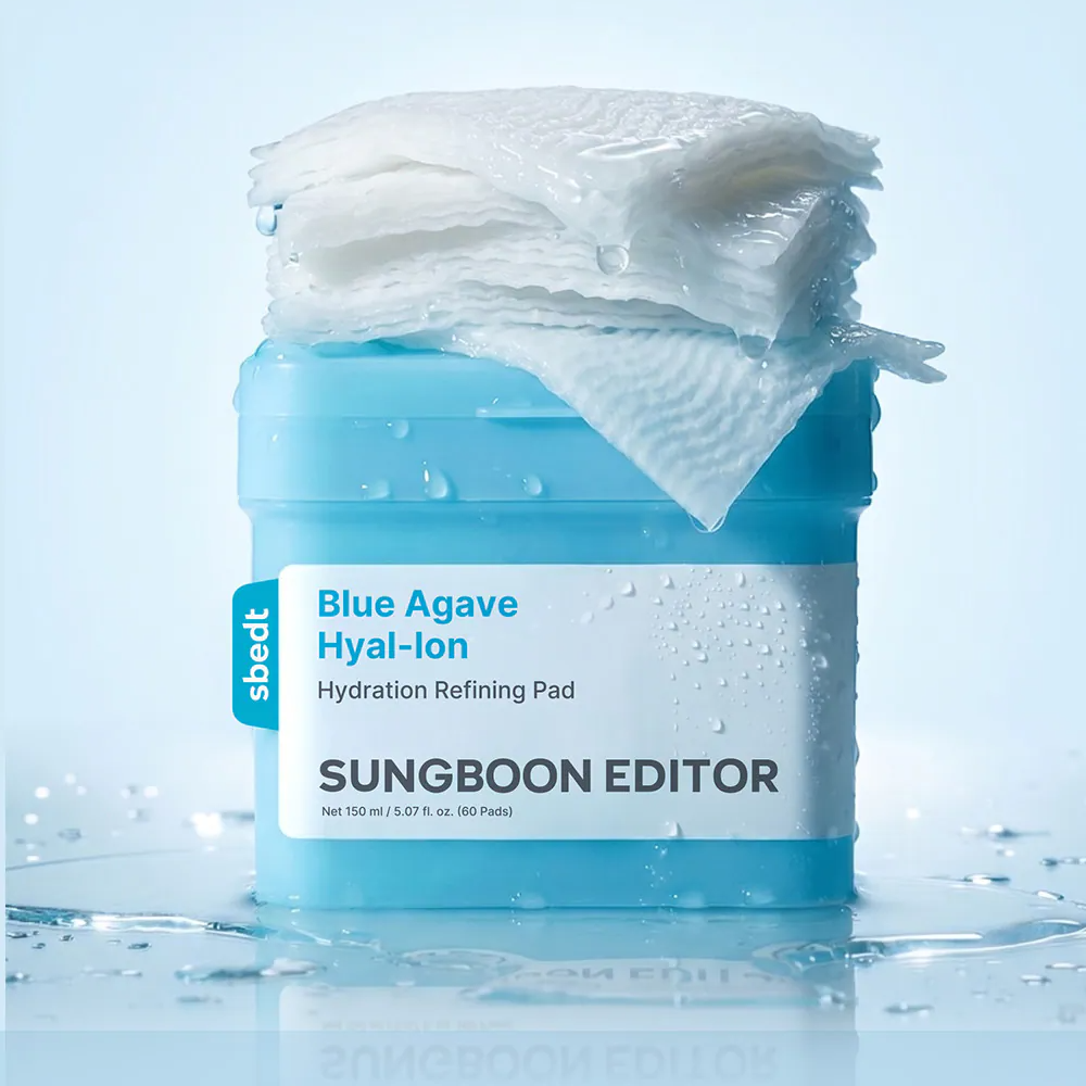 Sungboon Editor Blue Agave Hyal-Ion Hydration Refining Pad
