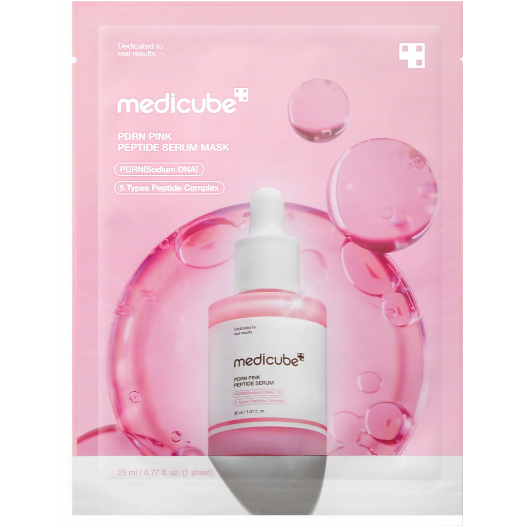 Medicube PDRN Pink Peptide Serum Mask 1Pcs