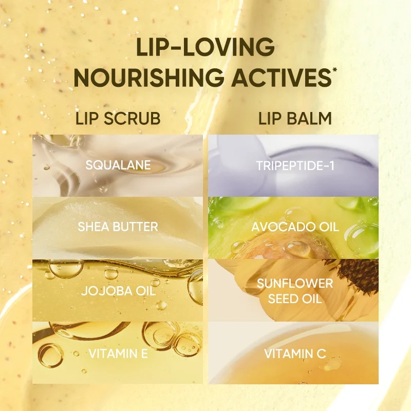 Judydoll Lip Scrub And Lip Balm Duo