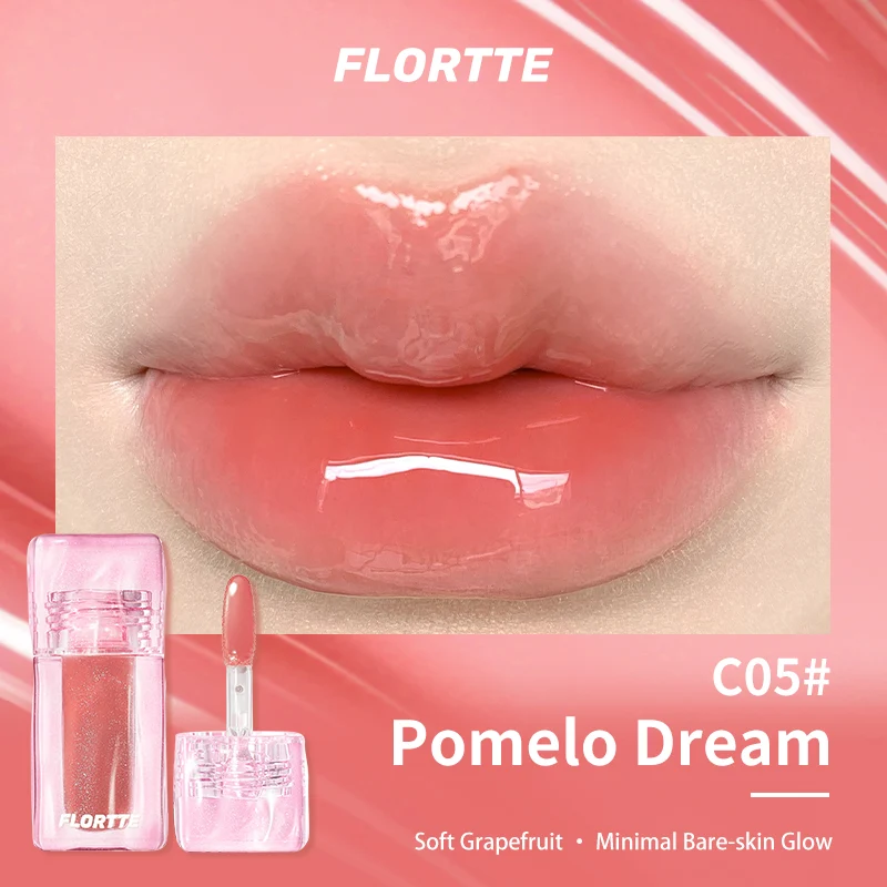 Flortte Crystal Glow Collection Plumping Lip Gloss