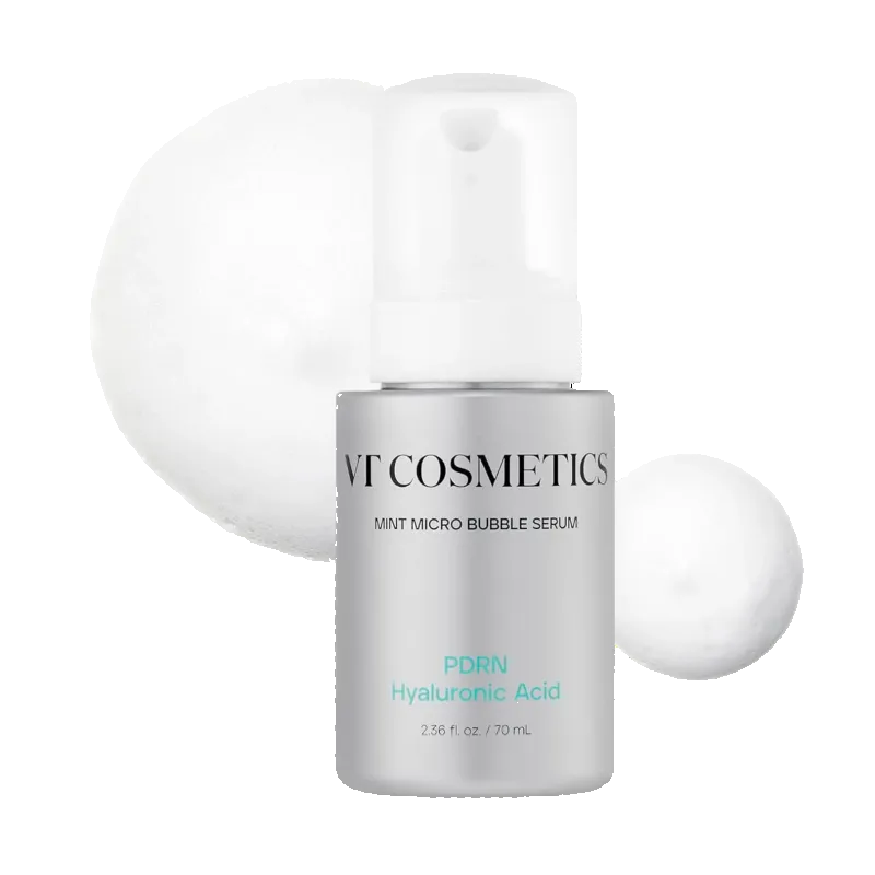 VT Cosmetics PDRN Hyaluronic Acid Mint Micro Bubble Serum 70ml