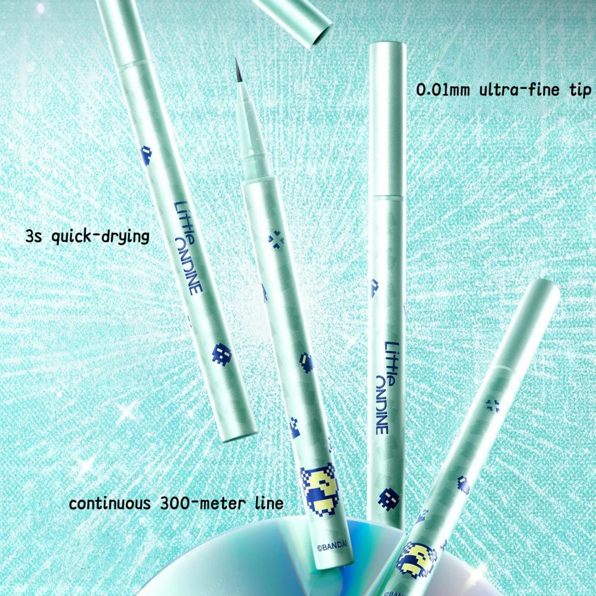 Little Ondine X Tamagotchi Slim Silky Eyeliner