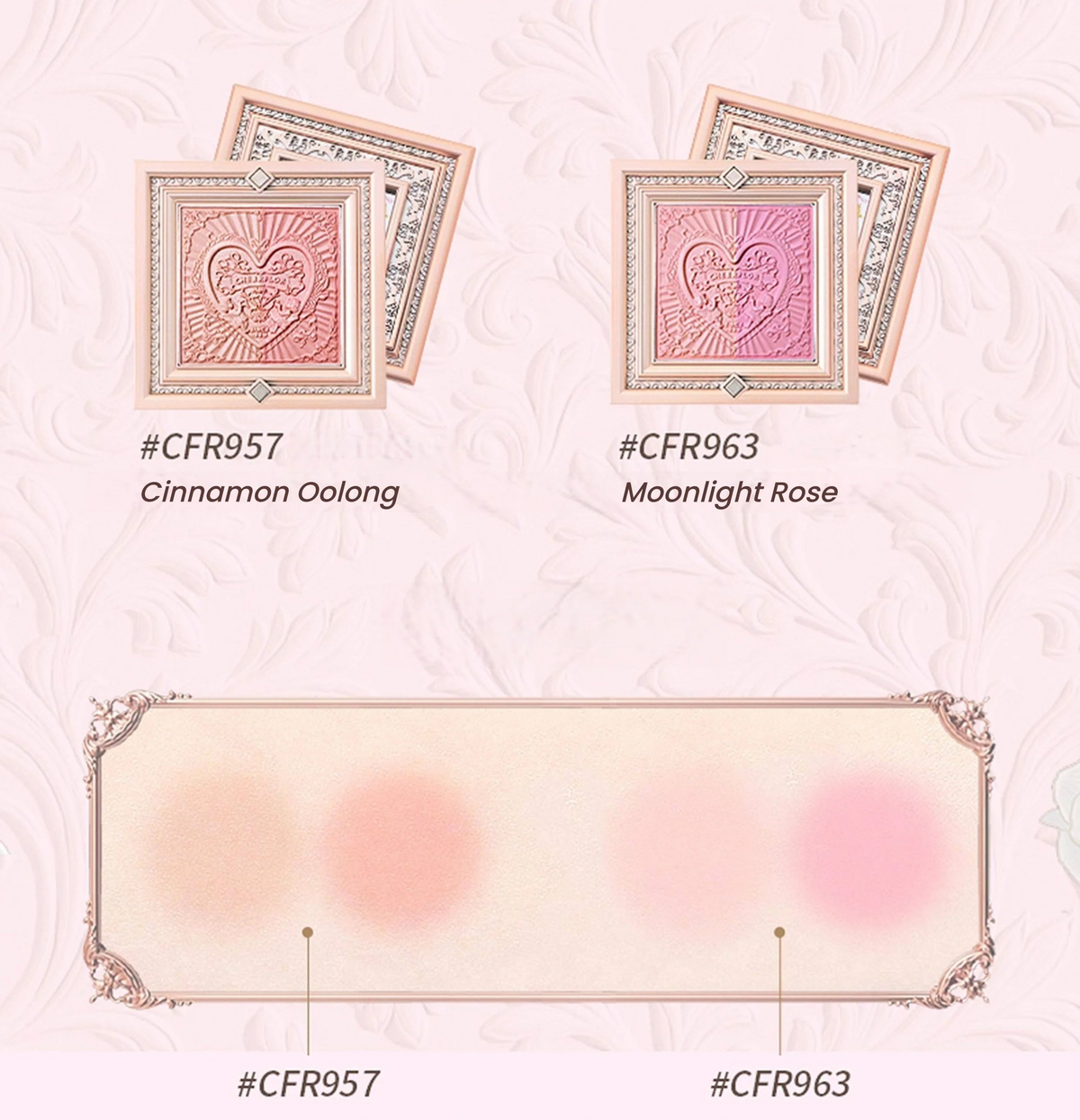 Cheerflor Luminous Oasis Series Frame Dual Colour Blush