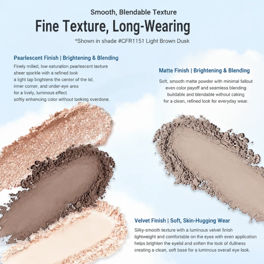 Cheerflor Sweetheart Conclusion Series 4-Color Eyeshadow Palett