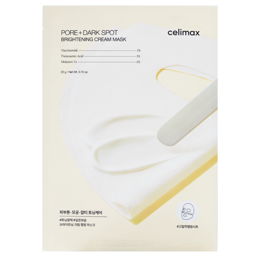 Celimax Pore+Dark Spot Brightening Cream Mask 1Pcs