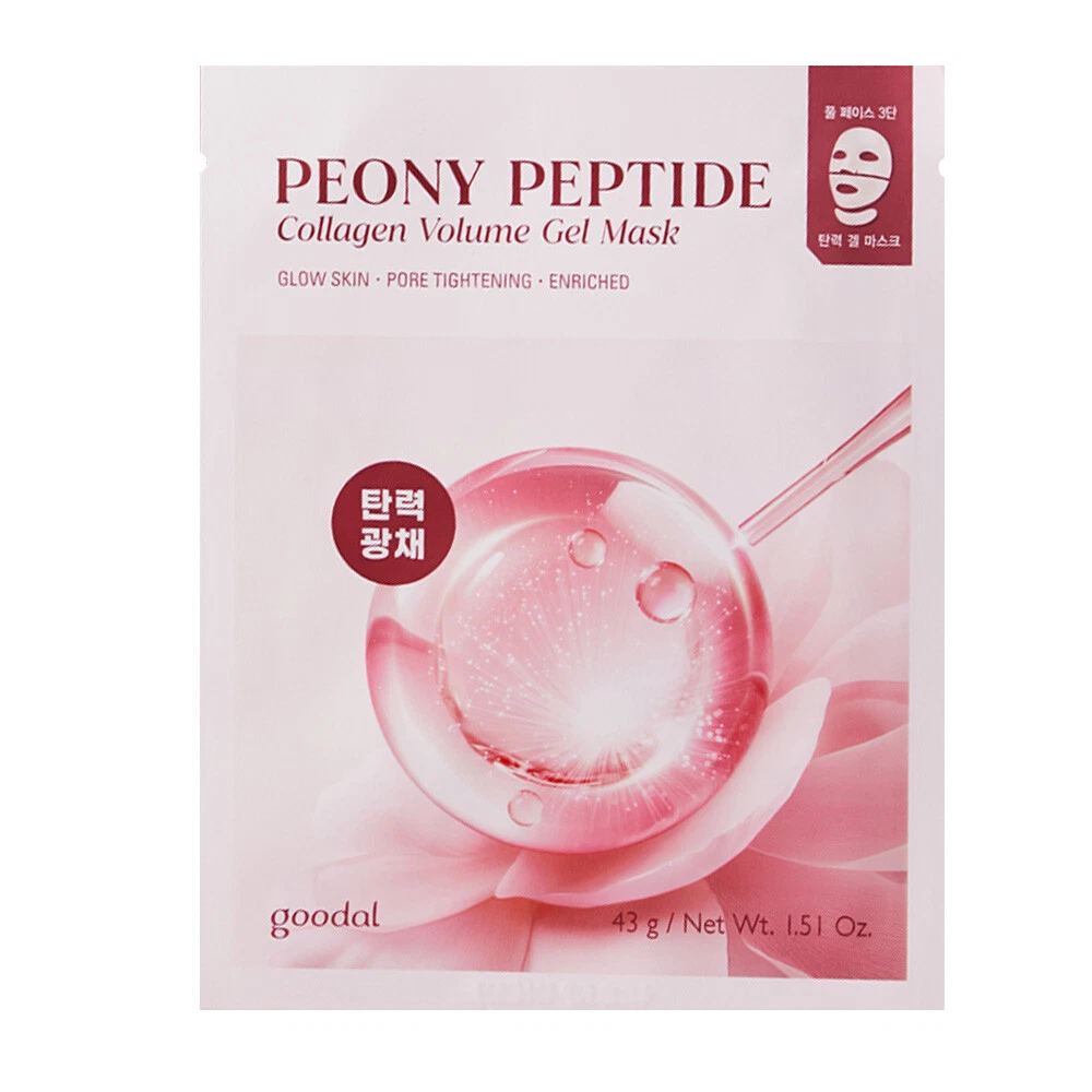 Goodal Peony Peptide Collagen Gel Mask 1Pcs