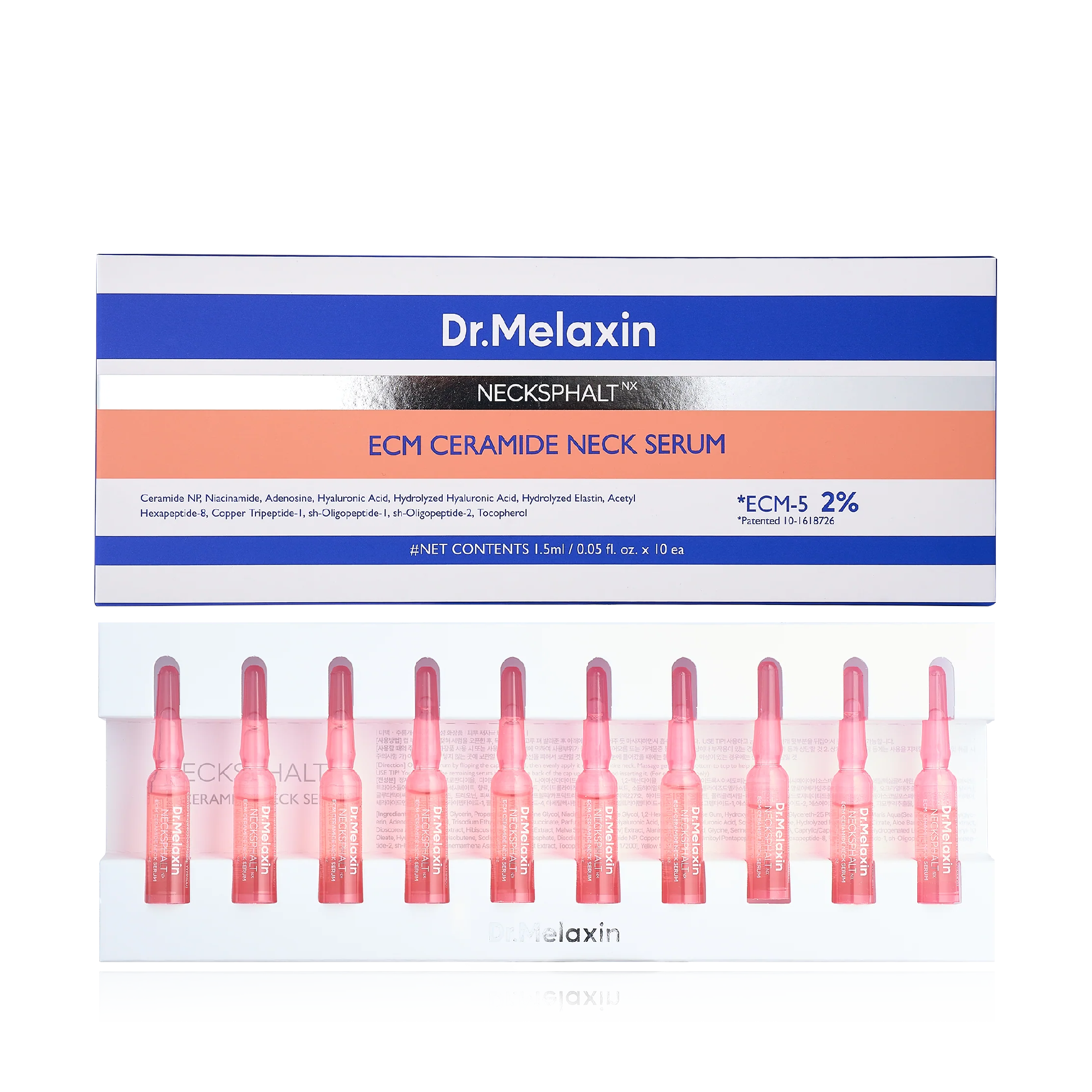 Dr.Melaxin Necksphalt Ecm Ceramide Neck Serum(1.5ml*10ea)