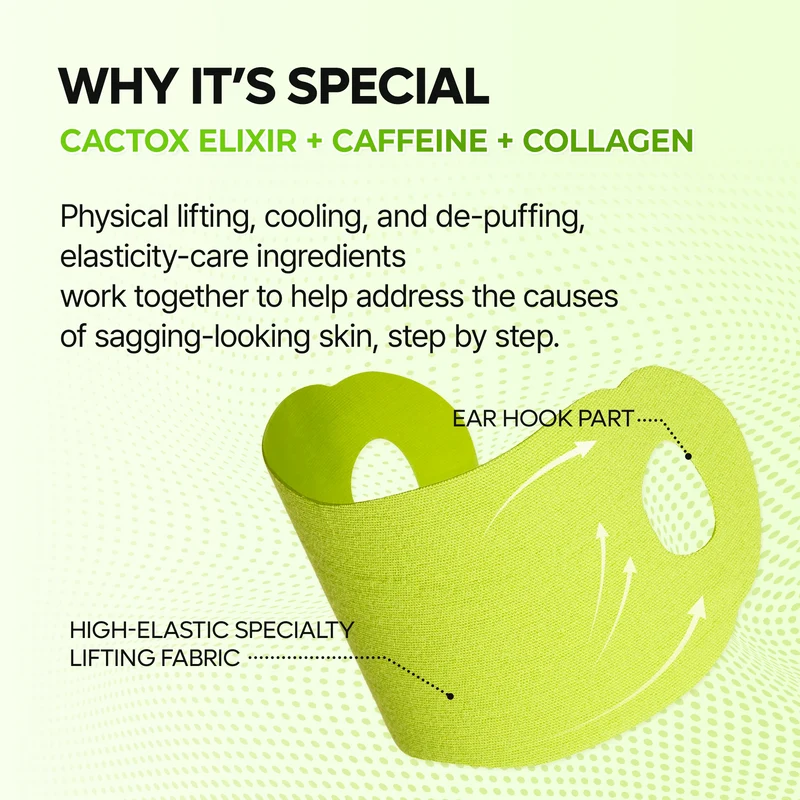 Dr.Melaxin Cactox Cooling V-up Mask 1Pcs