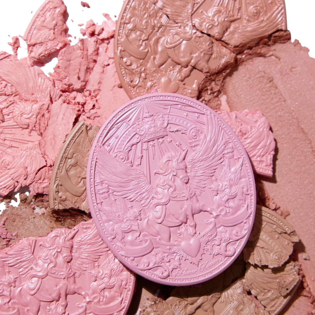 Flower Knows Knight Unicorn Collection Satin Blush