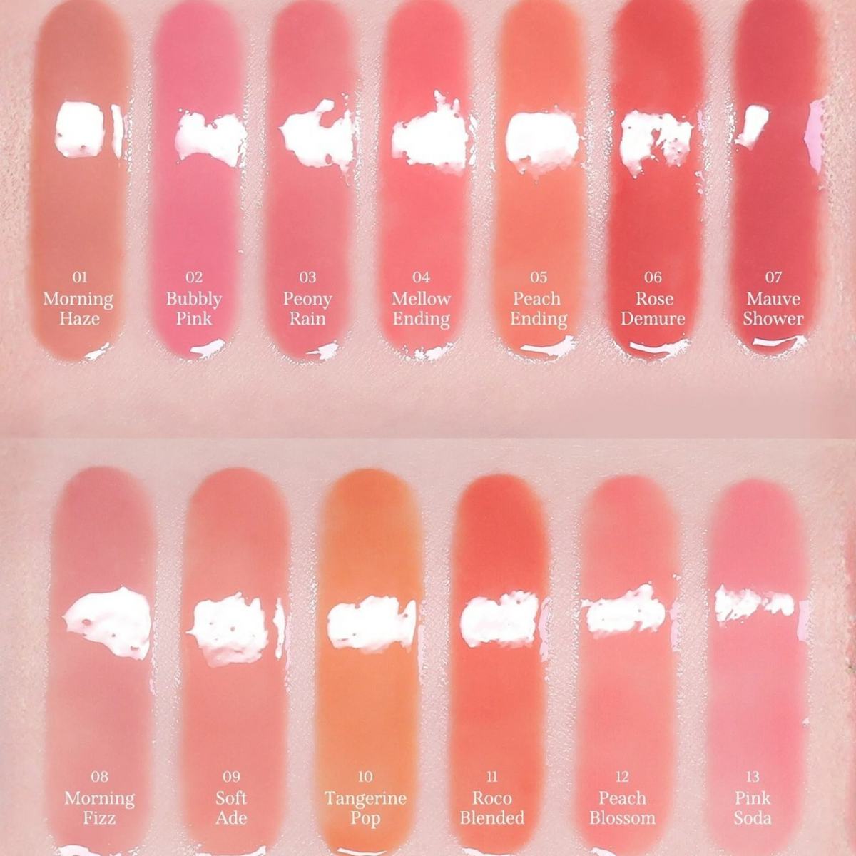 Milktouch Dew Stain Sheer Lip Gloss 4ml