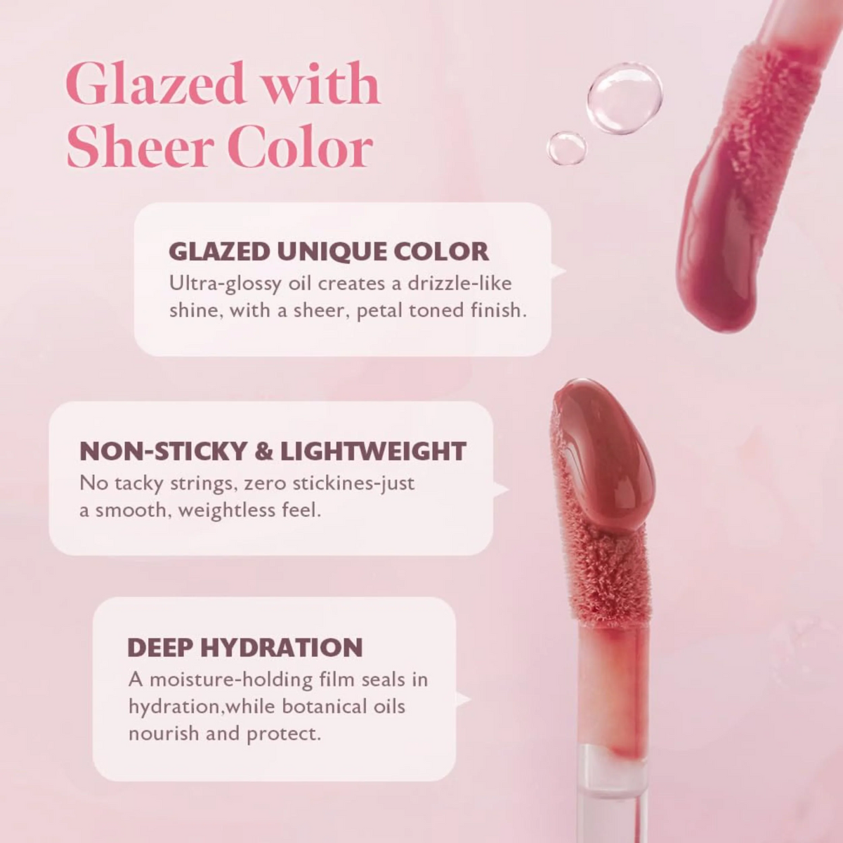 Milktouch Dew Stain Sheer Lip Gloss 4ml