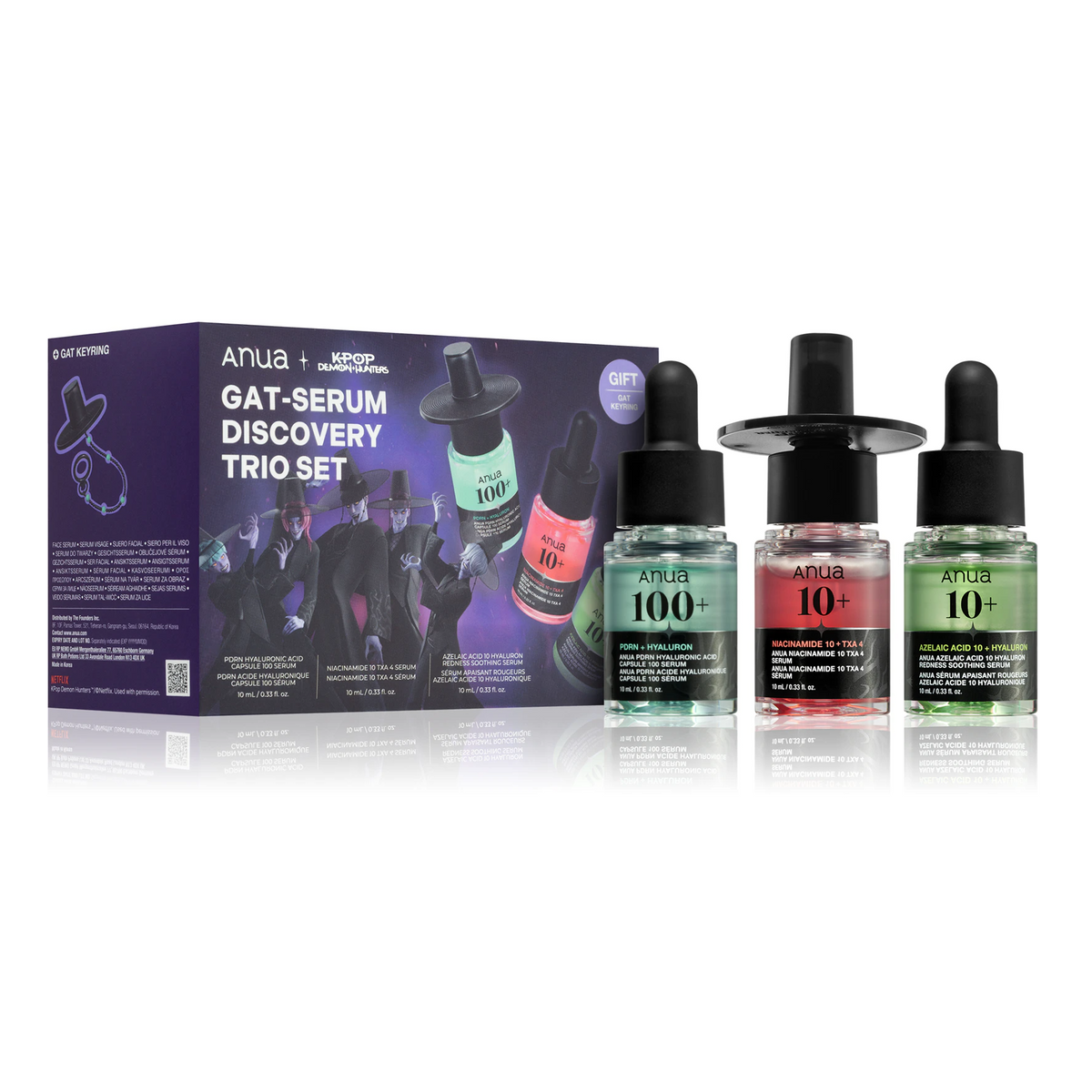 Anua X KDH Gat-Serum Discovery Trio Set (PDRN 10ml + AZ 10ml + Txa 4 10ml)