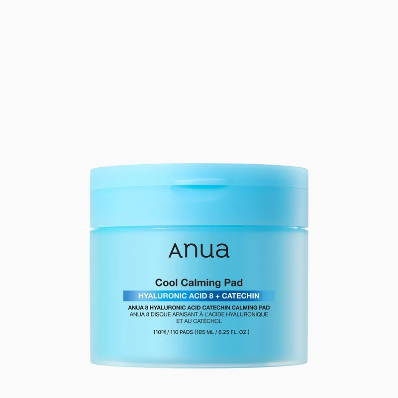 Anua 8 Hyaluronic Acid Catechin Calming Pad 185ml (110ea)
