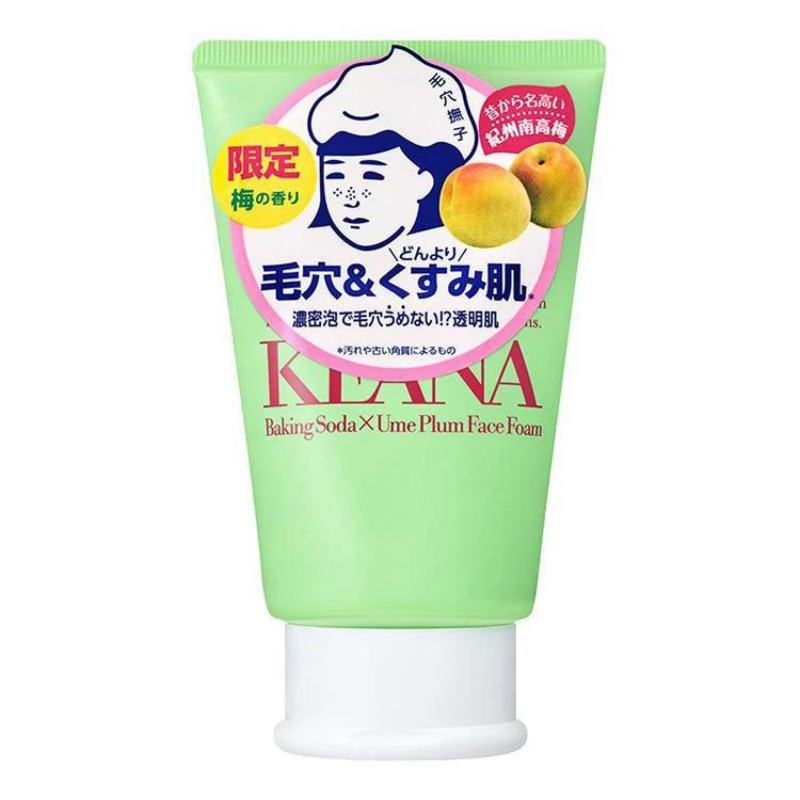 Ishizawa Keana Baking Soda Ume Plum Face Foam Wash 100g