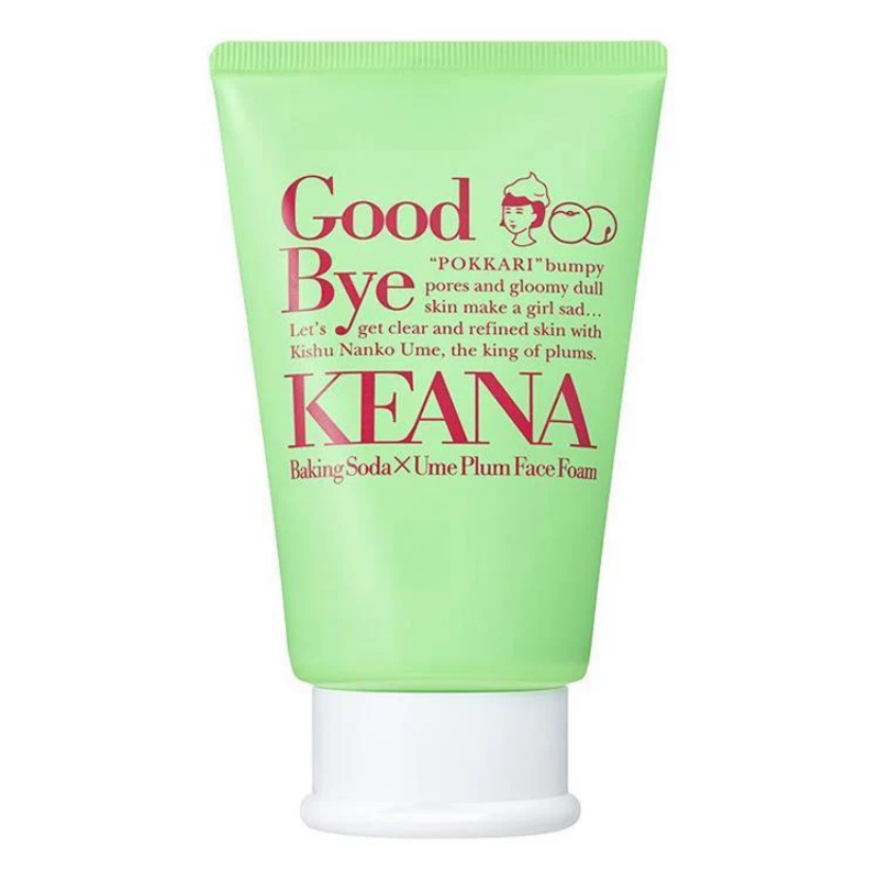 Ishizawa Keana Baking Soda Ume Plum Face Foam Wash 100g