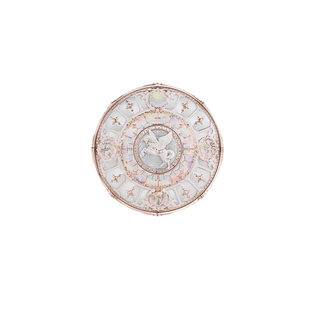 GWP Flower Knows Knight Unicorn Collection Powder Case
