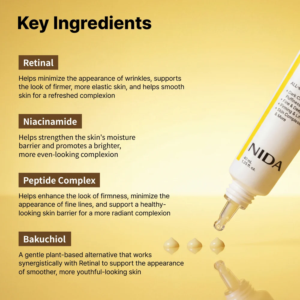 NIDA Revive Eye Cream For Face And Neck 40ml