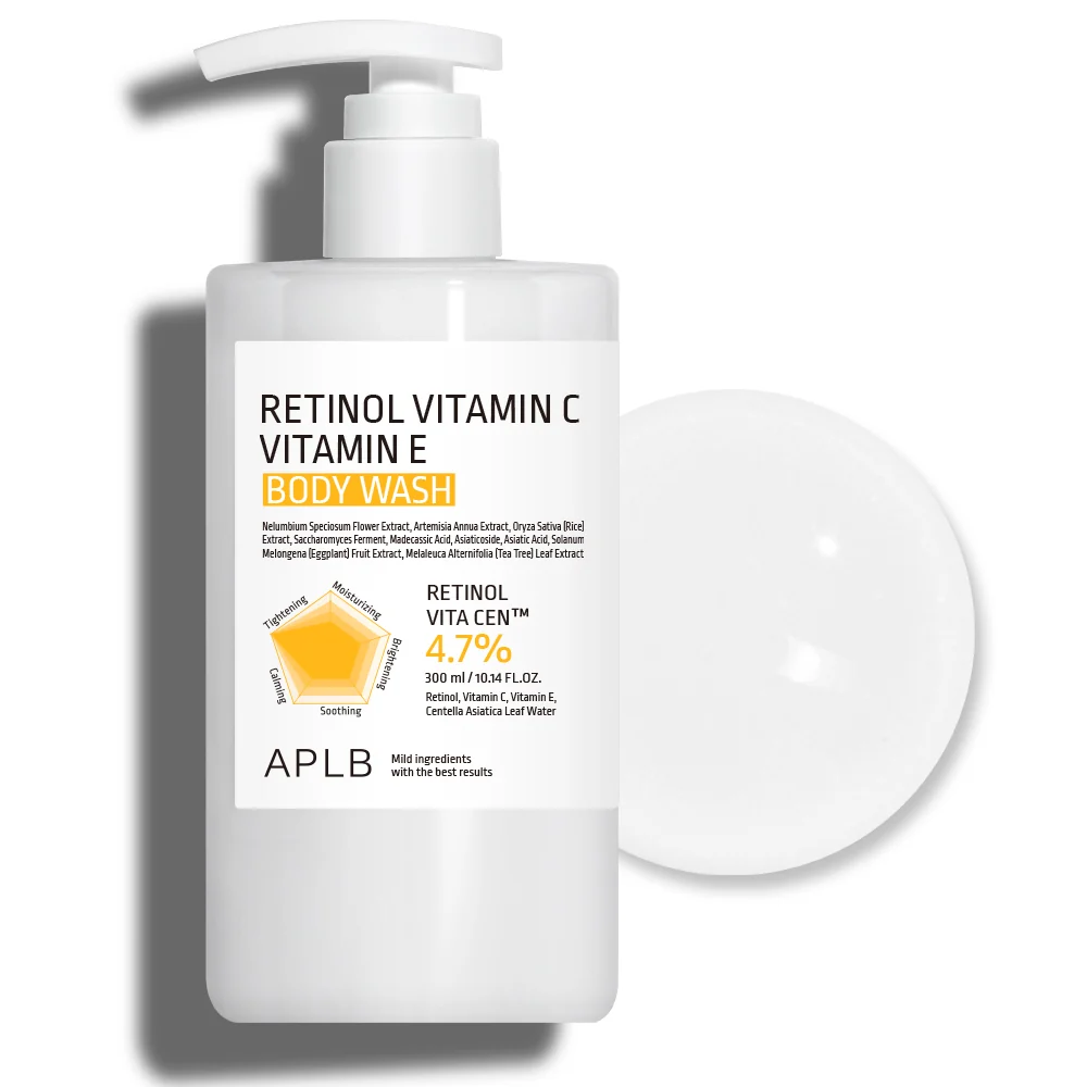 APLB Retinol Vitamin C Vitamin E Body Wash 300ml