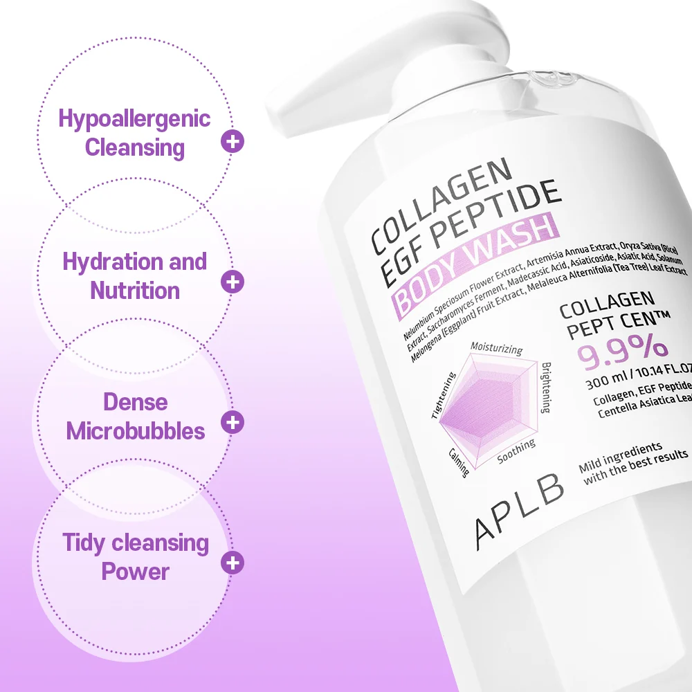 APLB Collagen EGF Peptide Body Wash 300ml