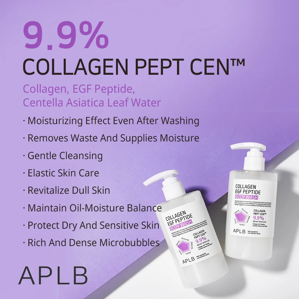 APLB Collagen EGF Peptide Body Wash 300ml
