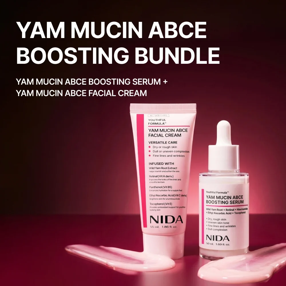 NIDA Youthful Formula Yam Mucin ABCE Boosting Serum 50ml