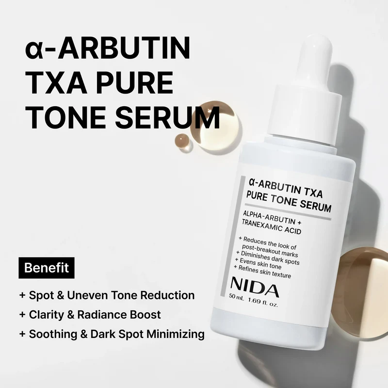 NIDA Alpha-Arbutin TXA Pure Tone Serum 50ml