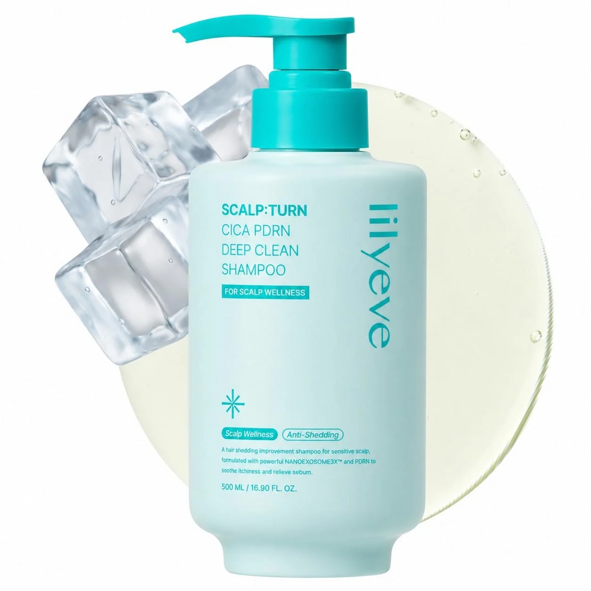 Lilyeve Cica PDRN Deep Clean Shampoo 500ml