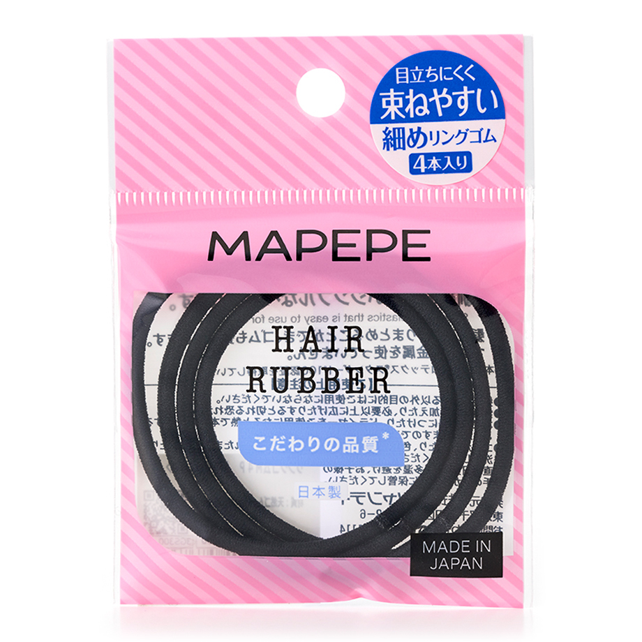 Mapepe Hair Rubber M 4P