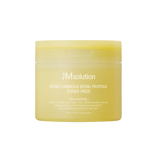 JM Solution Honey Luminous Luminous Royal Propolis Toner Pads 90Pcs