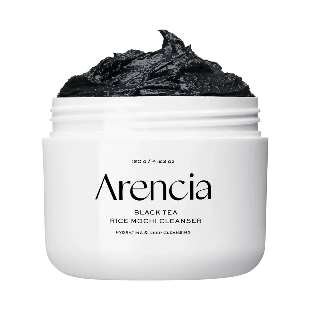 Arencia Black Tea Rice Mochi Cleanser 120g