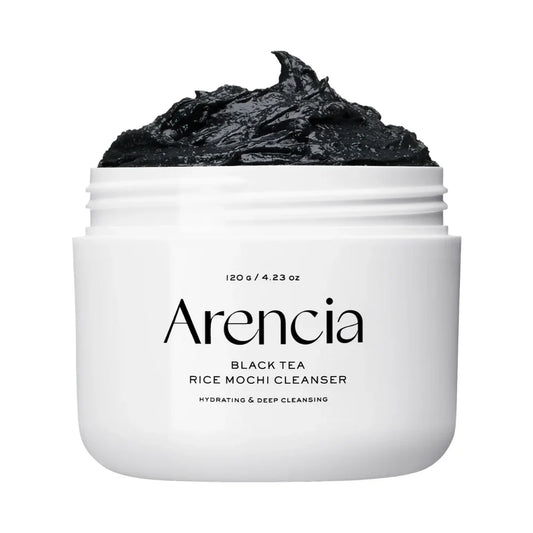 Arencia Black Tea Rice Mochi Cleanser 120g