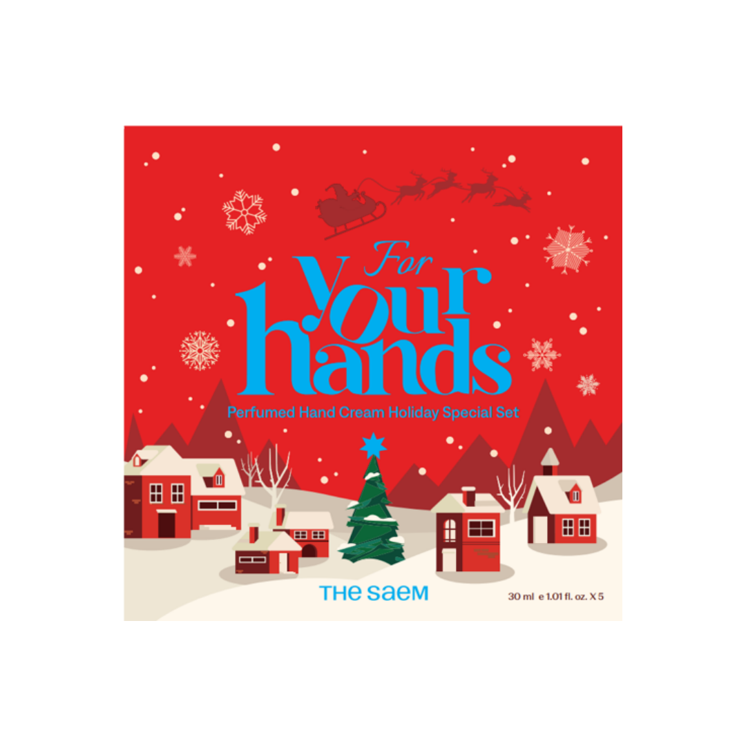 The Saem Perfumed Hand Cream Holiday Set 30ml*5ea