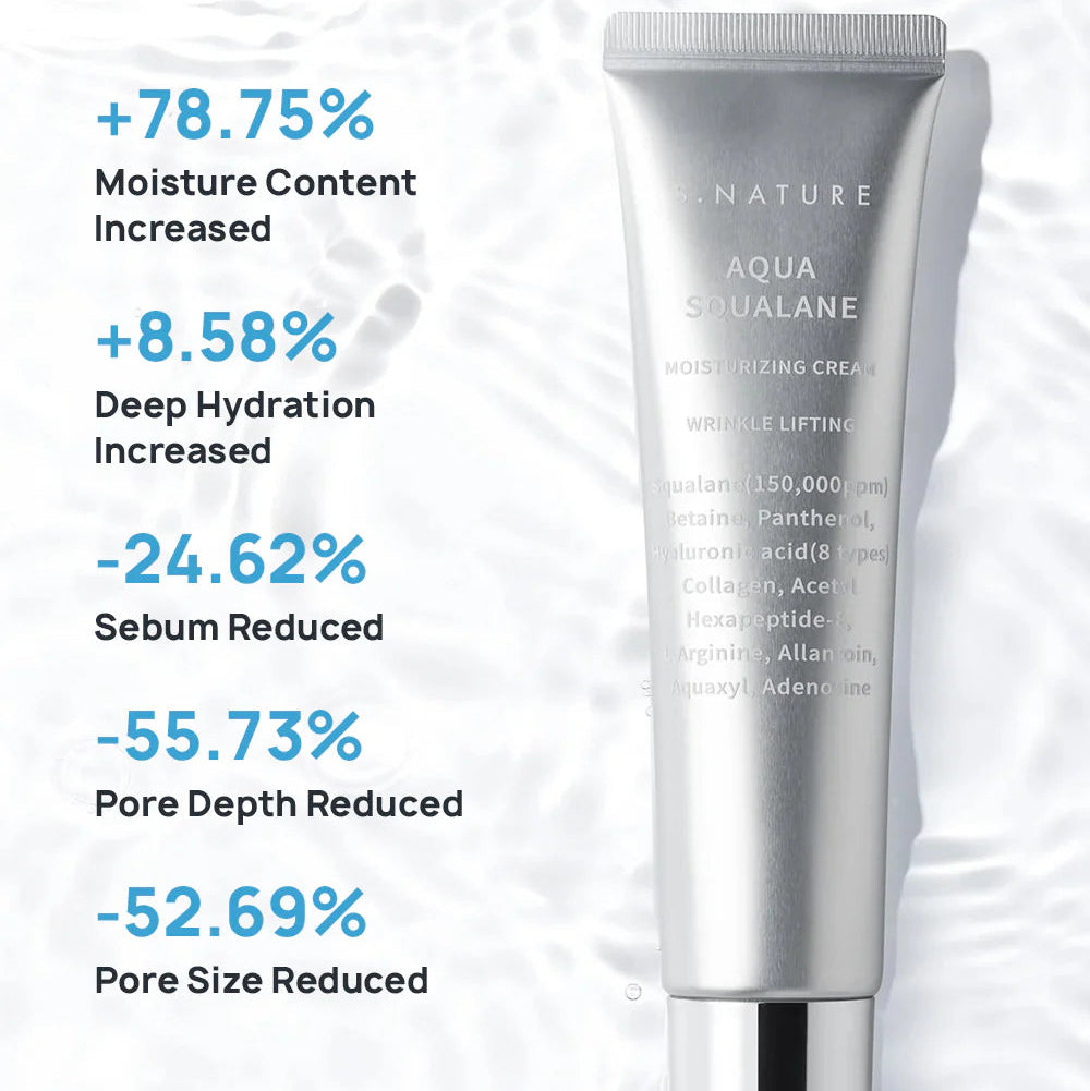S.Nature Aqua Squalane Moisturizing Cream 60ml