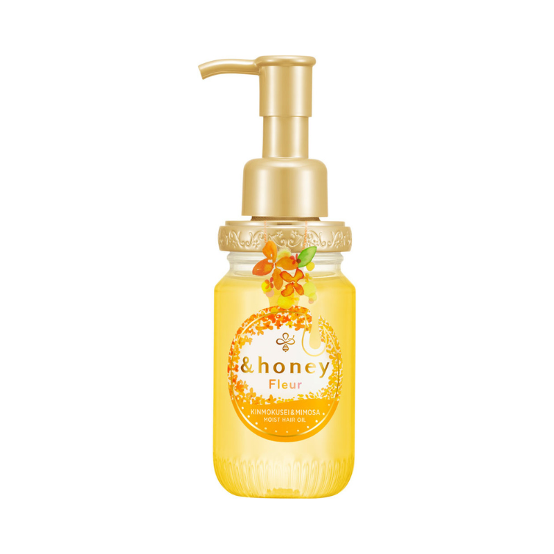 &honey Fleur Kinmokusei & Mimosa Moist Hair Oil 3.0 100ml