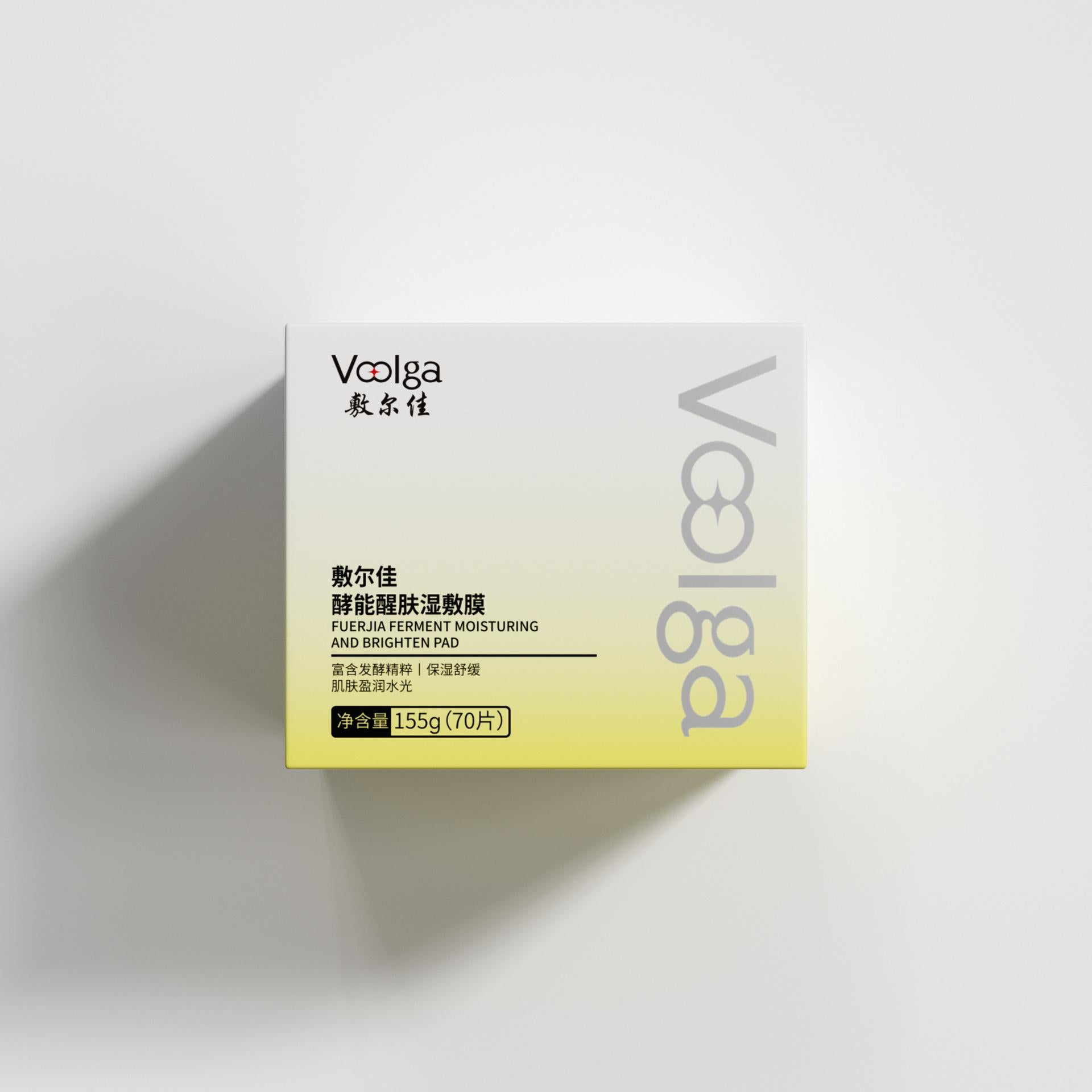 Voolga Ferment Moisturing And Brighten Pad 70Pcs